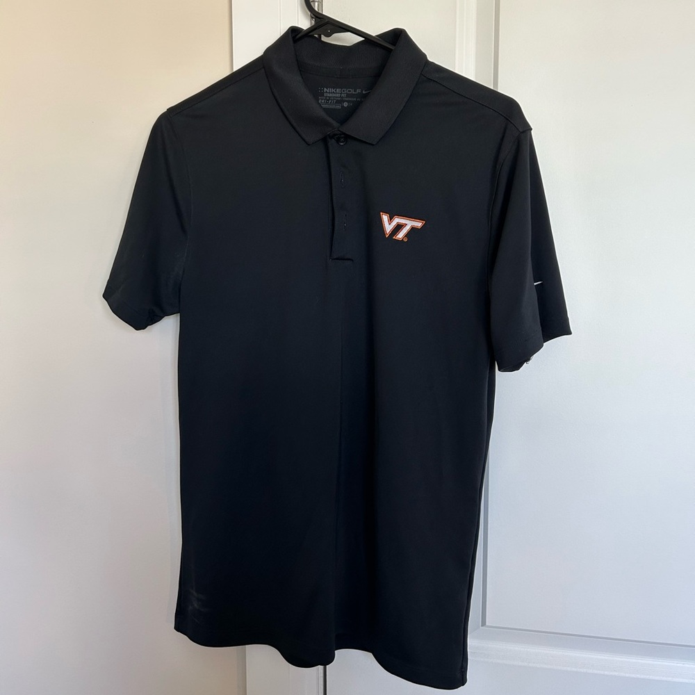 VT Nike Golf Polo in Black
